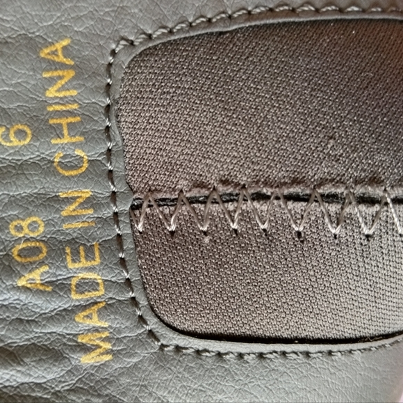 New women's Sz 6 Athlefit dual zipper fashion casual grey sneakers booties - Picture 11 of 12